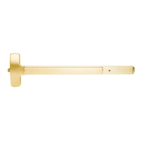 Falcon Exit Device, Brass, Bright Brass, Rim Exit Devices 25-R-EO 3 3